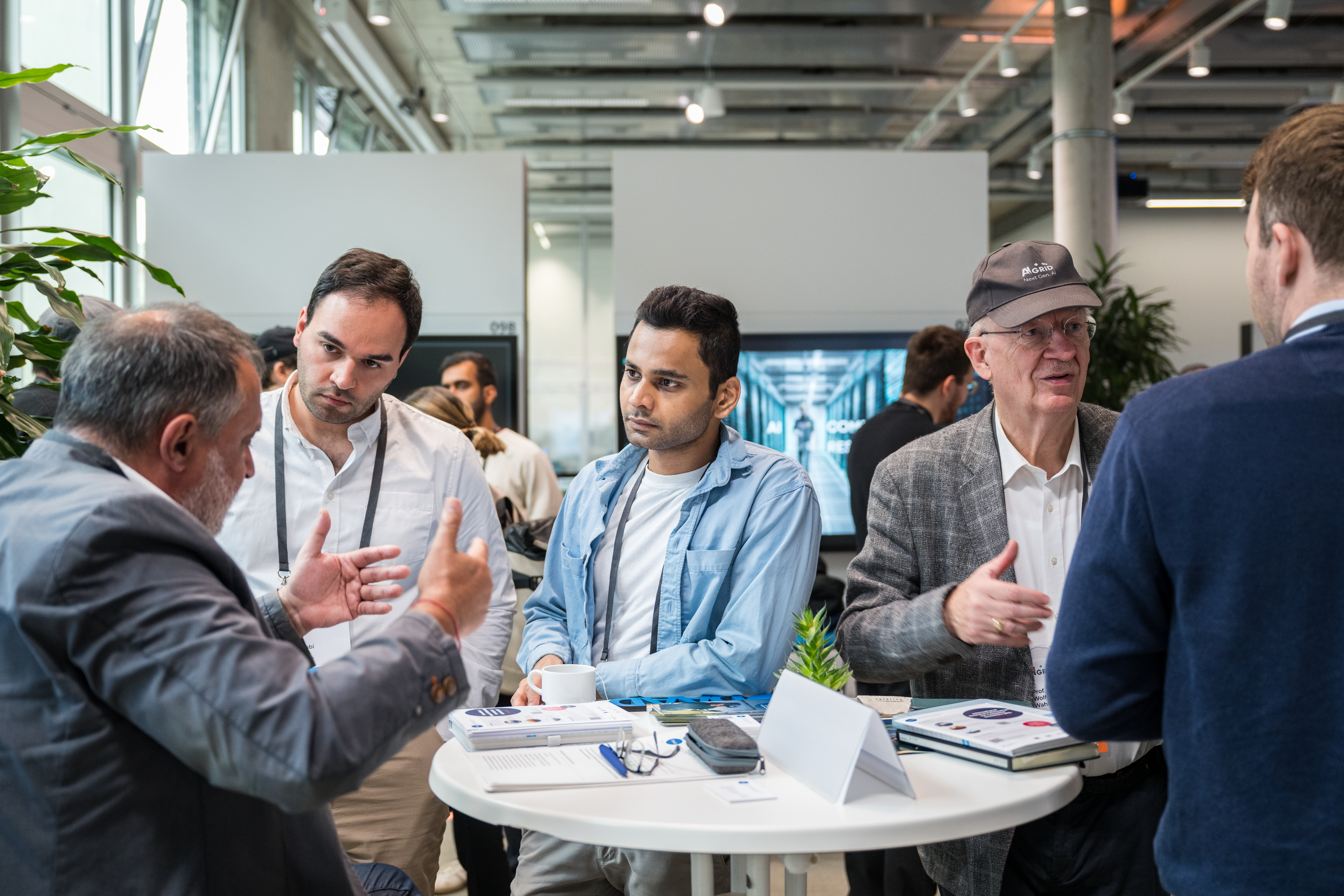 A conversation at the Career and Opportunities Marketplace during AI Grid Summit 2026