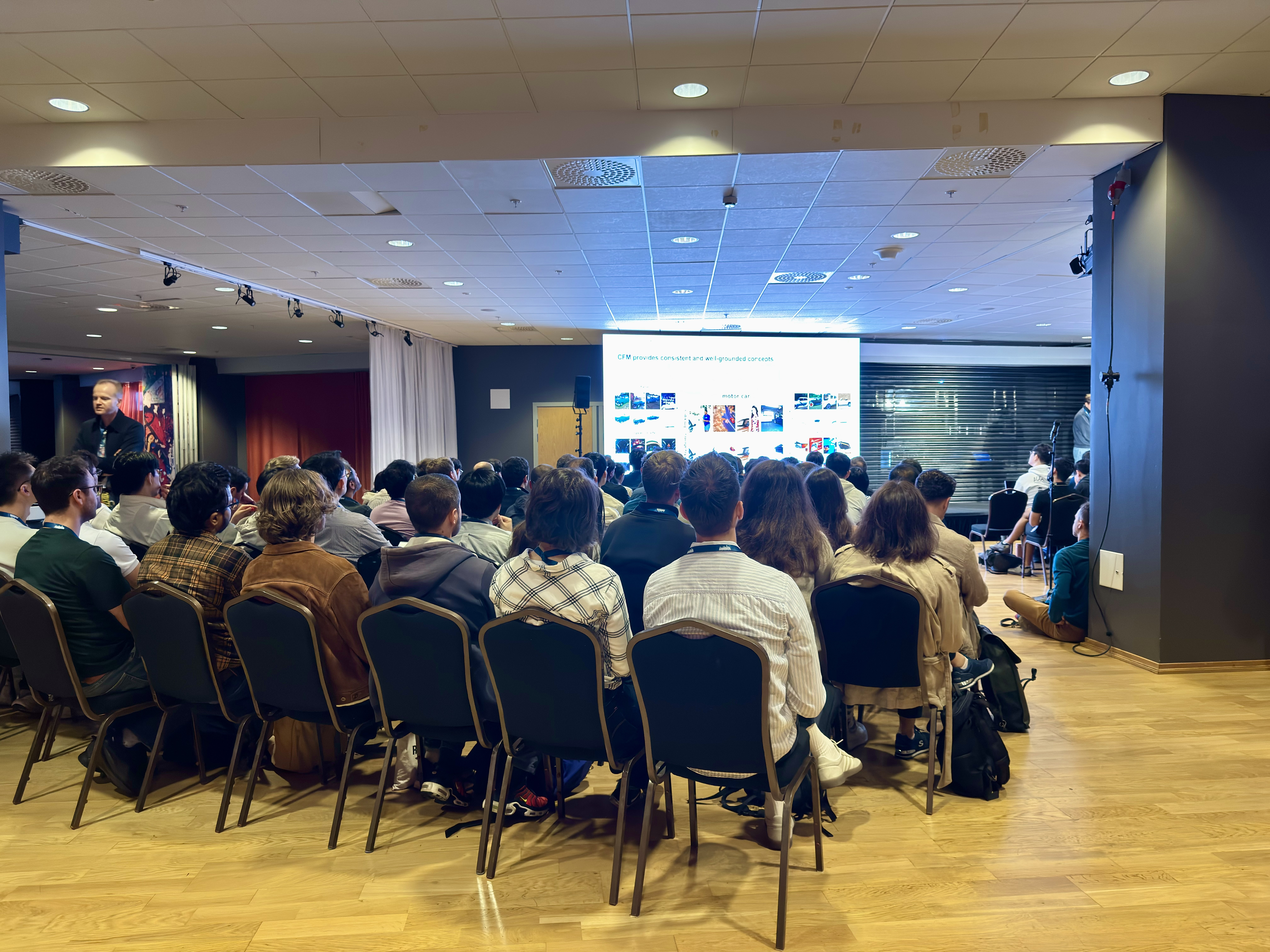 Oral presentation session at ECCV 2026