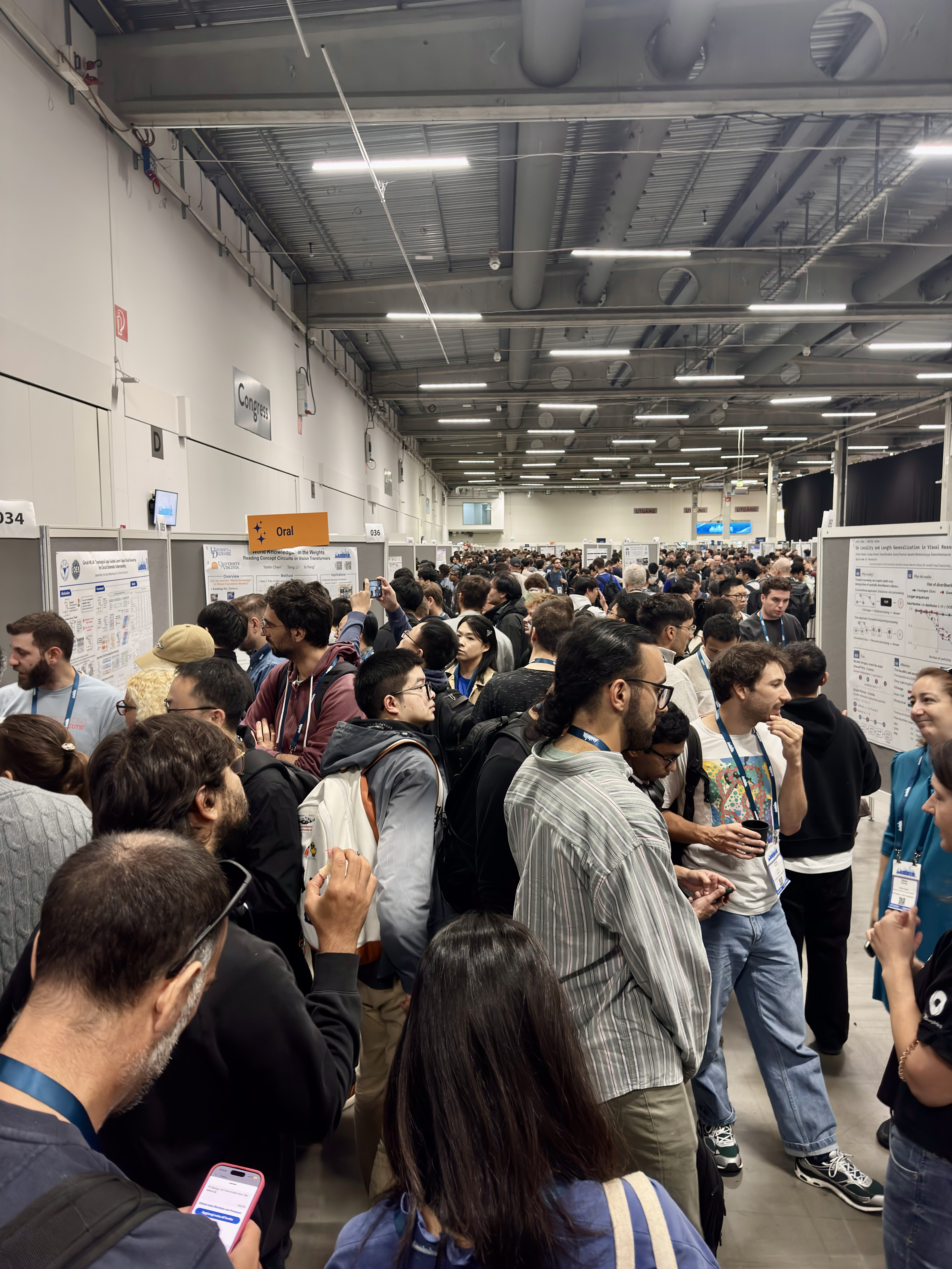 Poster session at ECCV 2026